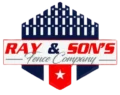 ray and sons fence company logo